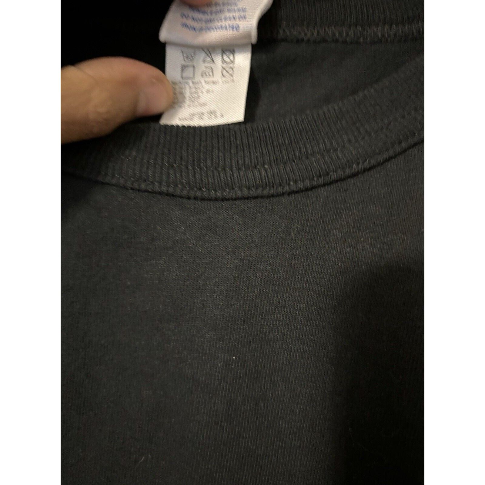 Champion Vintage Champion T1011 Heavy Weight Cotton T Shirt L Black Size US L / EU 52-54 / 3 - 4 Thumbnail