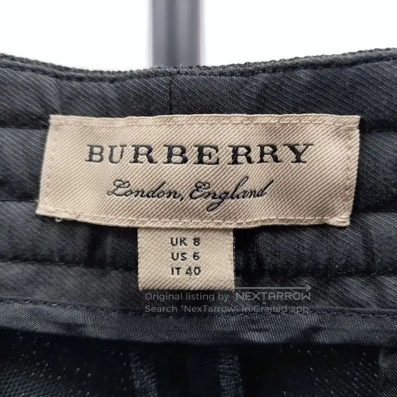 Burberry Burberry Black Wool Ladies Casual Pants. Size 31" - 3 Thumbnail