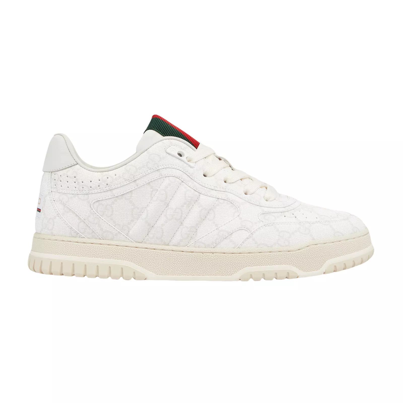 GUCCI Re-Web Men's Beige/White GG Canvas Sneakers $1150