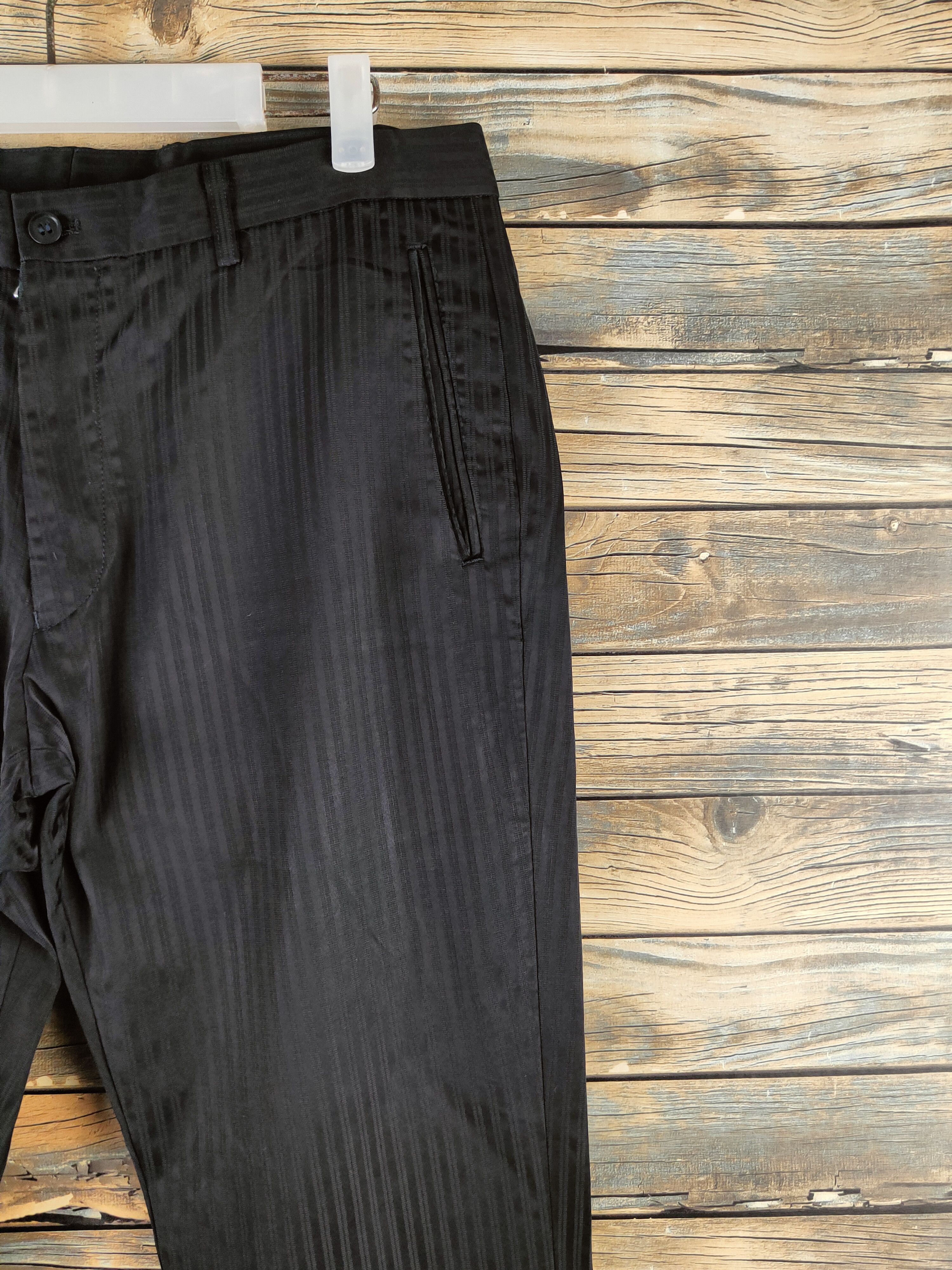 Katharine Hamnett London DL Katharine Hamnett London Black Casual Pants #46-709 Size 32" / US 10 / IT 46 - 5 Thumbnail
