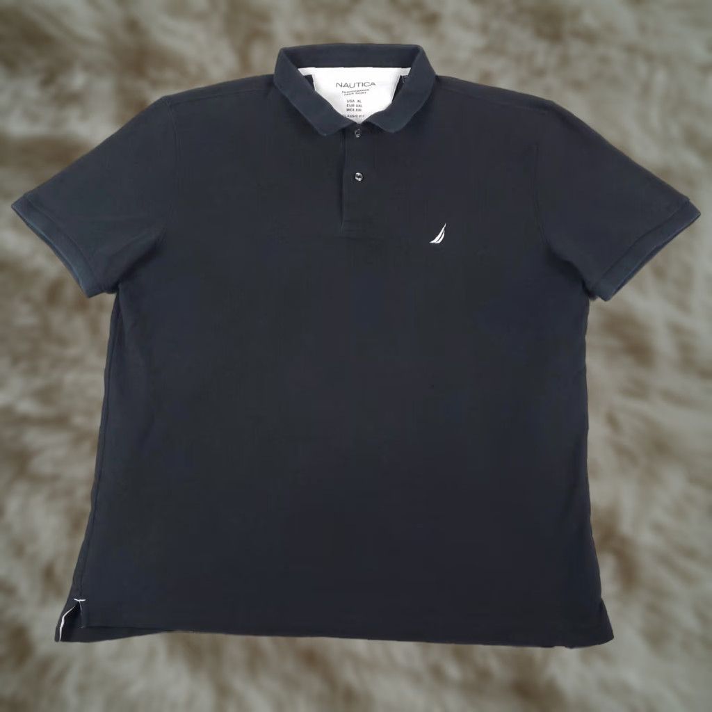 Nautica Nautica Polo Shirt Mens XL Blue Casual Short Sleeve Adult Size US XL / EU 56 / 4 - 1 Thumbnail