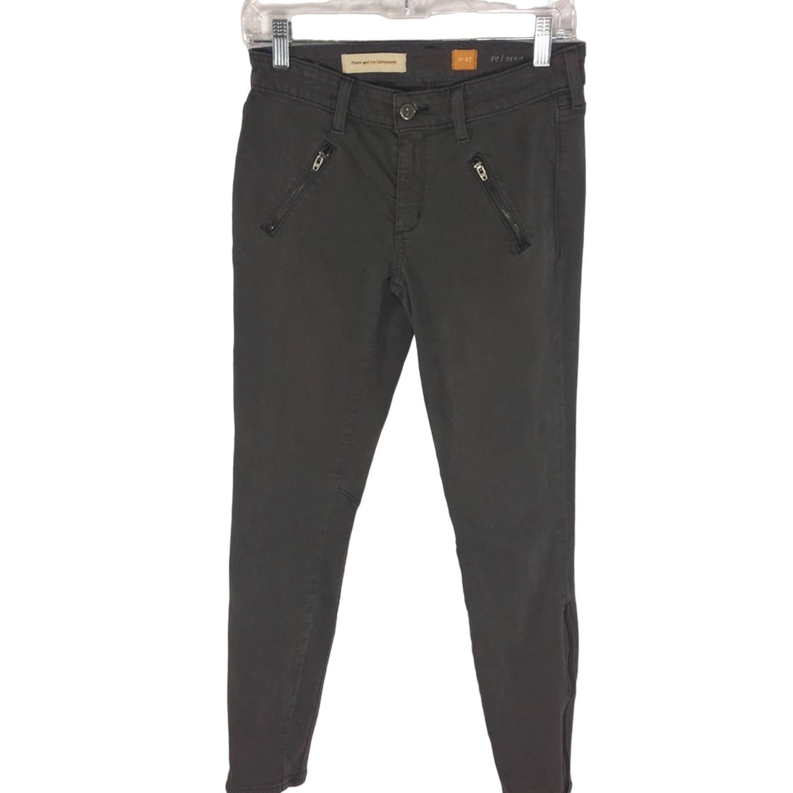 Anthropologie Anthropologie Pilcro & The Letterpress Serif Pants Size 27 Size 27" / US 4 / IT 40 - 1 Thumbnail