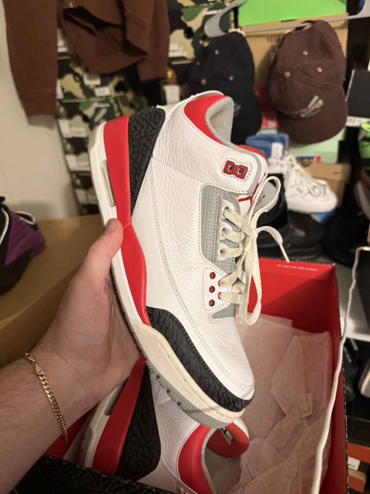 Jordan Brand Jordan retro 3 fire red (2013) sz 11 Size US 11 / EU 44 - 1 Thumbnail