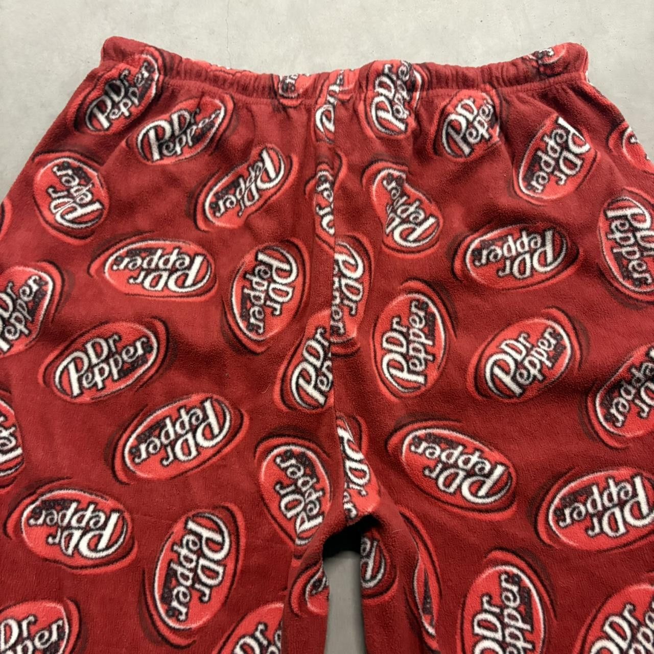 Vintage Crazy Vintage Y2K/2000s Baggy Dr Pepper Sweatpants Pajama Pants! Size US 34 / EU 50 - 5 Thumbnail