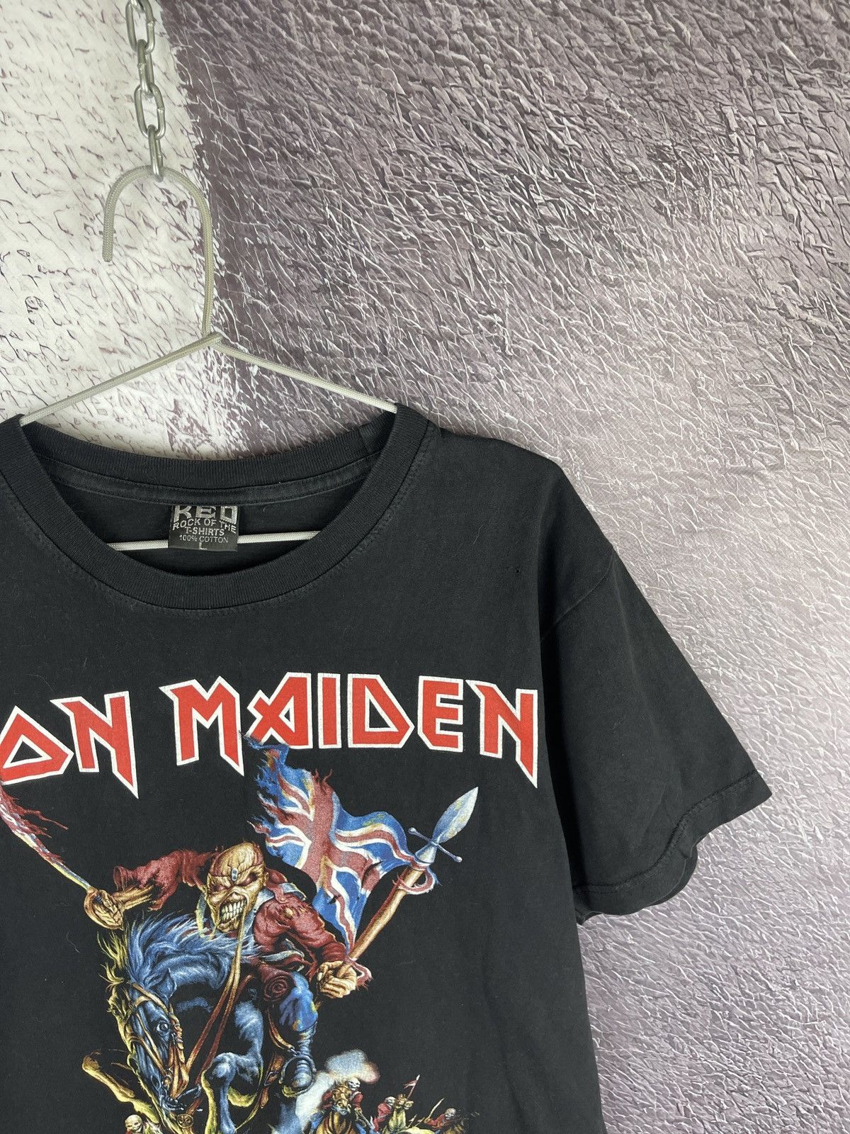 Band Tees Iron Maiden vintage y2k band tee shirt Great Britain Size US L / EU 52-54 / 3 - 4 Thumbnail