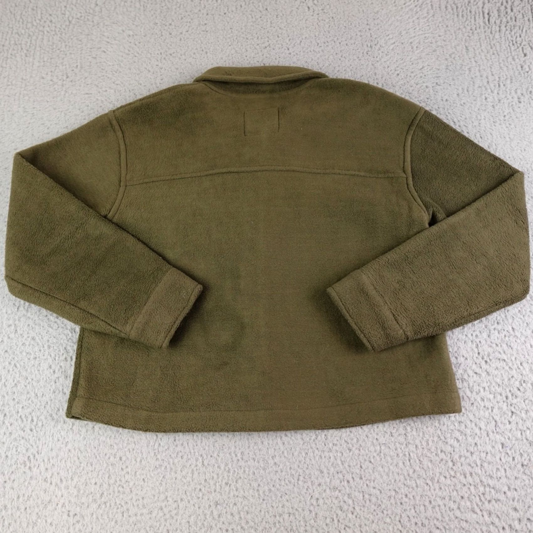 Vintage Altar'd State Jacket Womens Small Green Fleece Shacket Button Front Pockets Size S / US 4 / IT 40 - 7 Thumbnail