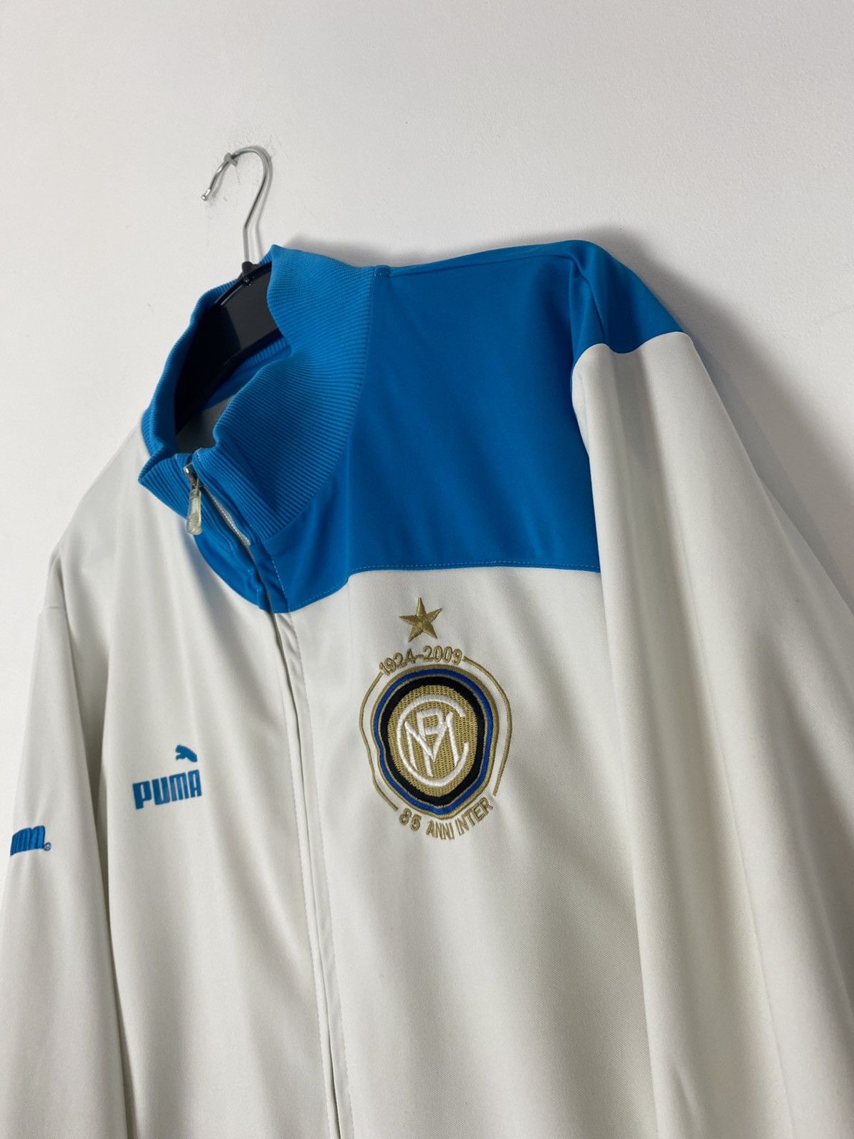 Puma Puma x Inter Mediolan y2k 2009 Milan crewneck zip blokecore Size US L / EU 52-54 / 3 - 4 Thumbnail
