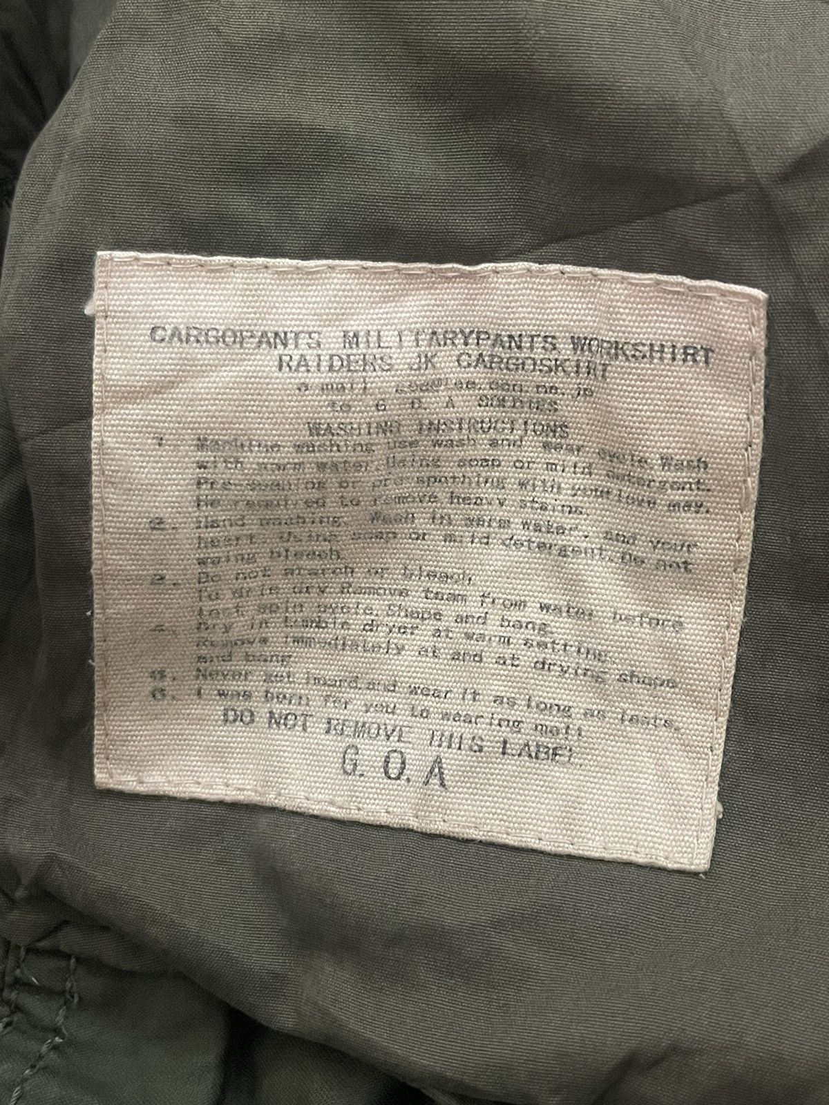 Japanese Brand 💸BINDING OFFER💸 G.O.A Suspender Flared Cargo Pants Size US 32 / EU 48 - 10 Thumbnail