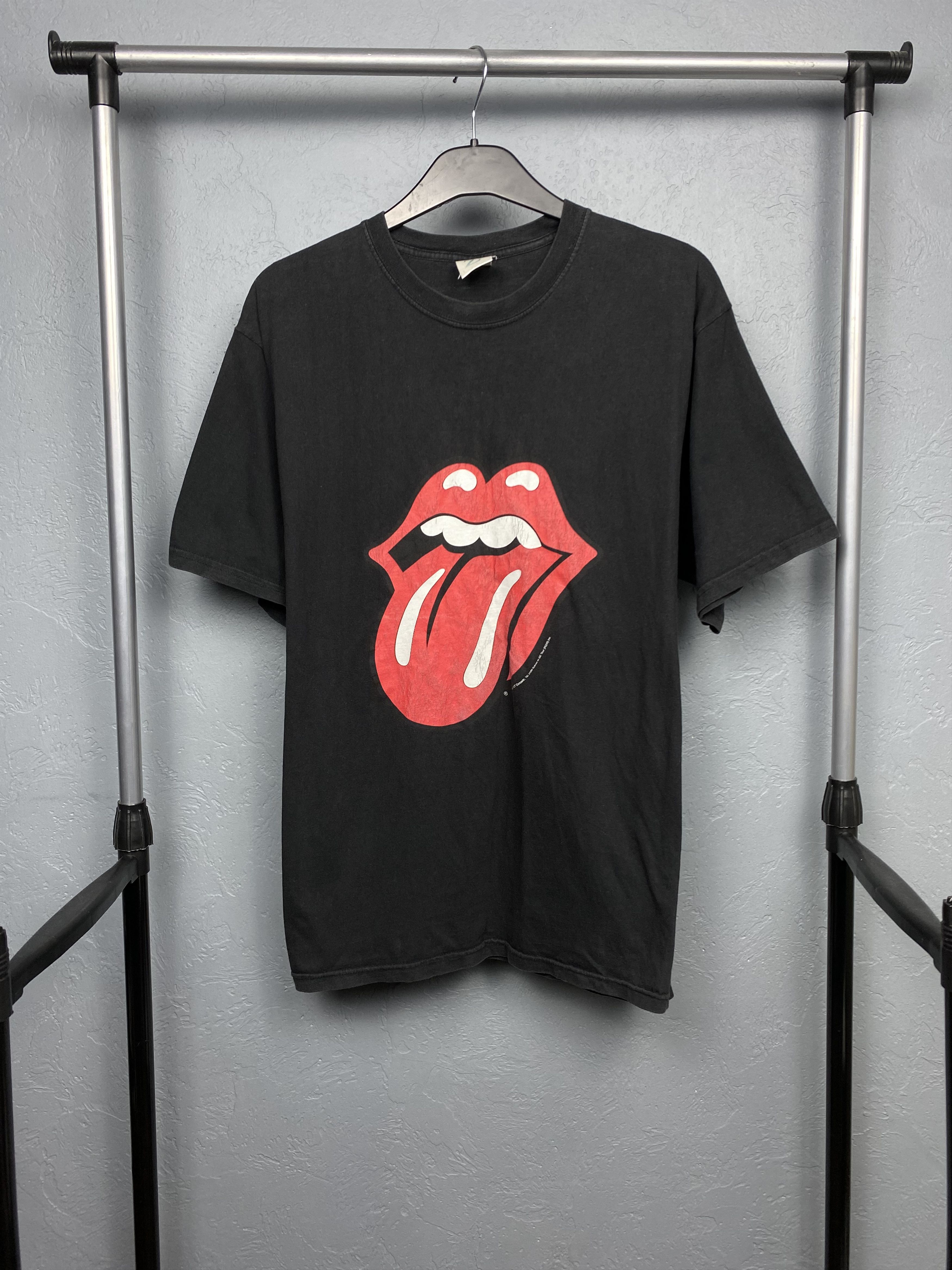 The Rolling Stones × Vintage The Rolling Stones 2003 Vintage Mens Rock Band T-Shirt Size US L / EU 52-54 / 3 - 1 Thumbnail