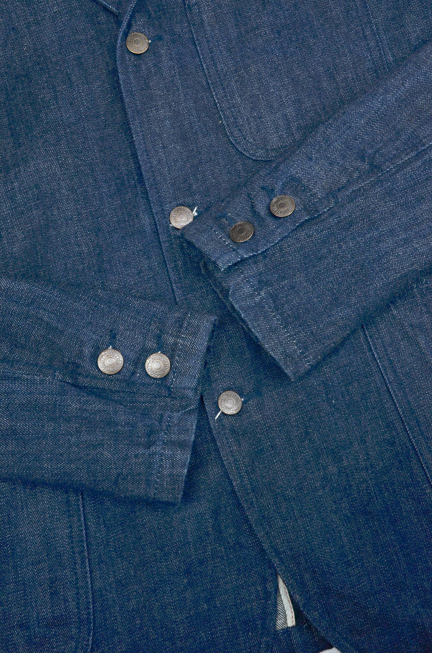 Emmett Emmett Granger Indigo Denim Blazer Jacket - Size M Size US M / EU 48-50 / 2 - 3 Thumbnail