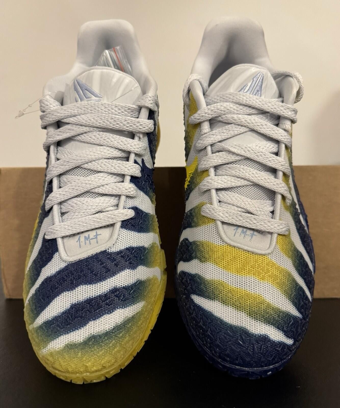 Nike New Nike Ja 3 Murray State Basketball Blue/Yellow Men's 6.5 Size US 6.5 / EU 39-40 - 4 Thumbnail