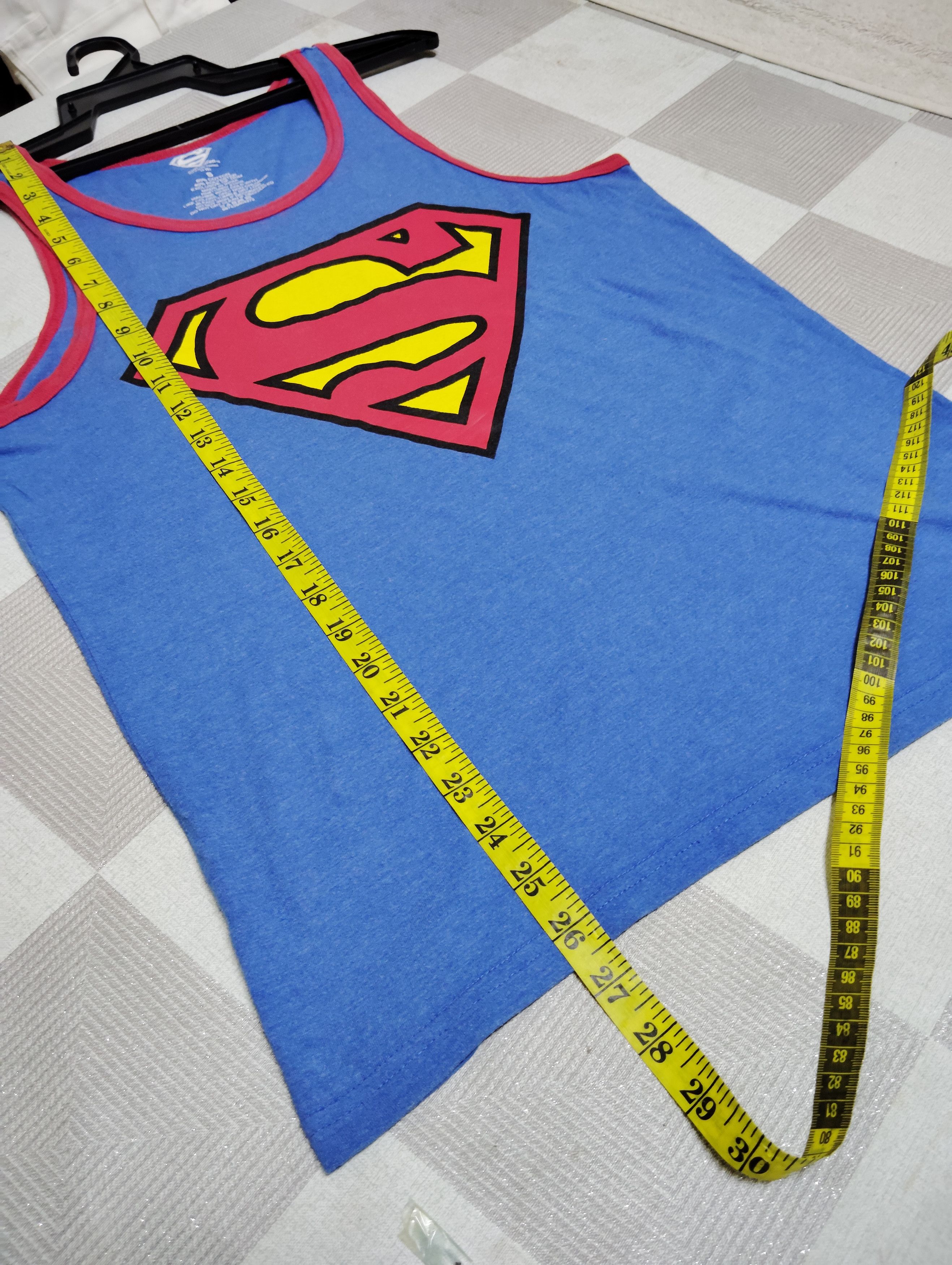 DC Comics SUPERMAN MEN TANK TOP Size US S / EU 44-46 / 1 - 6 Thumbnail