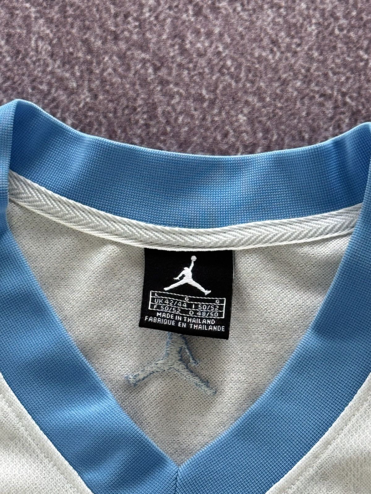 Other Vintage Michael Jordan #23 Big Logo NBA Jersey Size US L / EU 52-54 / 3 - 10 Thumbnail