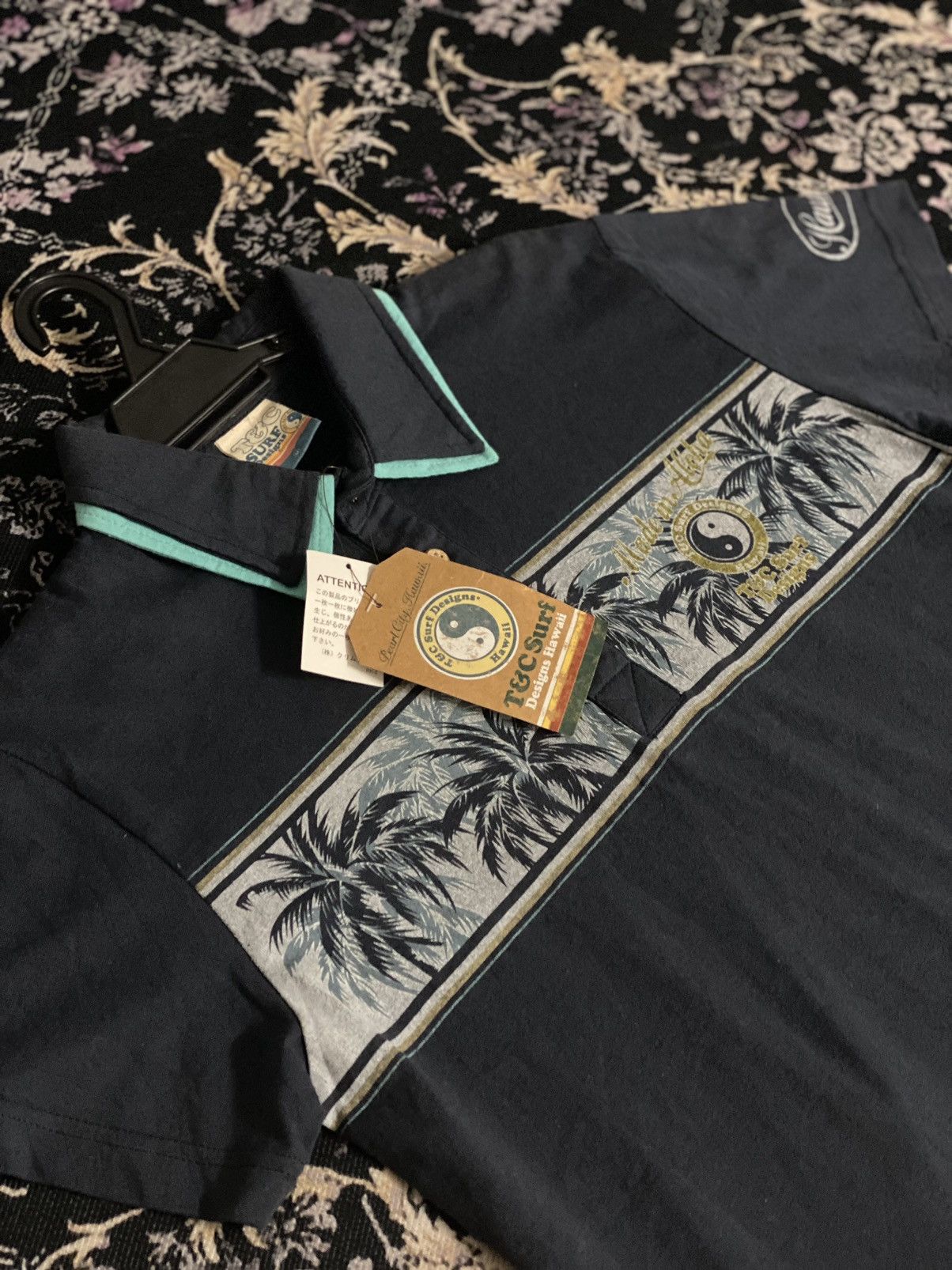 Japanese Brand Vintage Tnc Surf Hawaii Colar Shirt Size US M / EU 48-50 / 2 - 4 Thumbnail