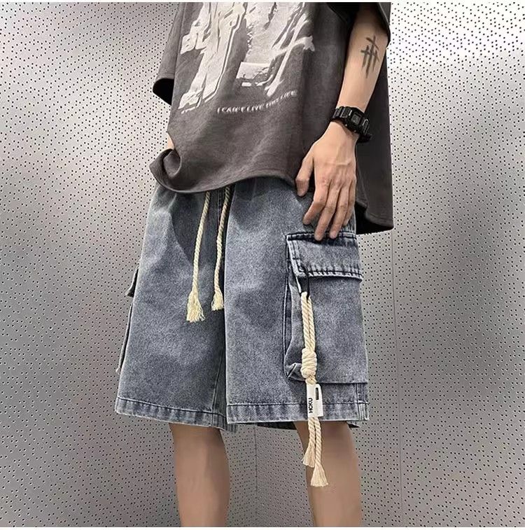 Japanese Brand × Jean Retro Loose Multi Pocket Jeans Size US 32 / EU 48 - 1 Thumbnail