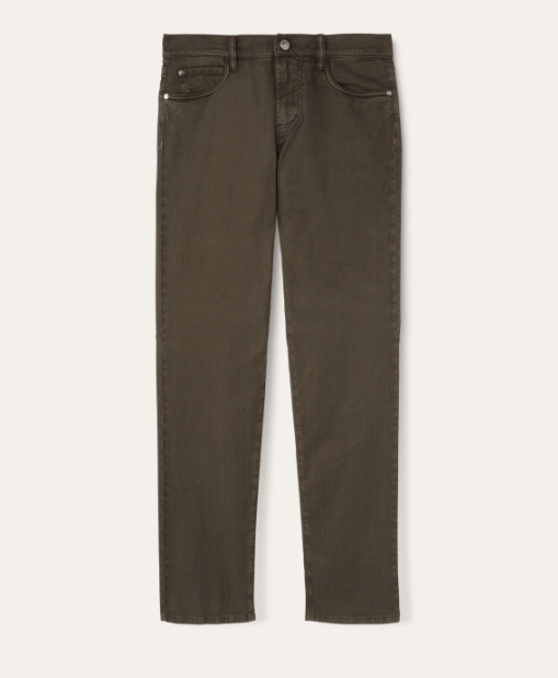 image of Loro Piana O1Srvl11E0424 5 Pockets Quarona Pants In Grey, Men's (Size 36)