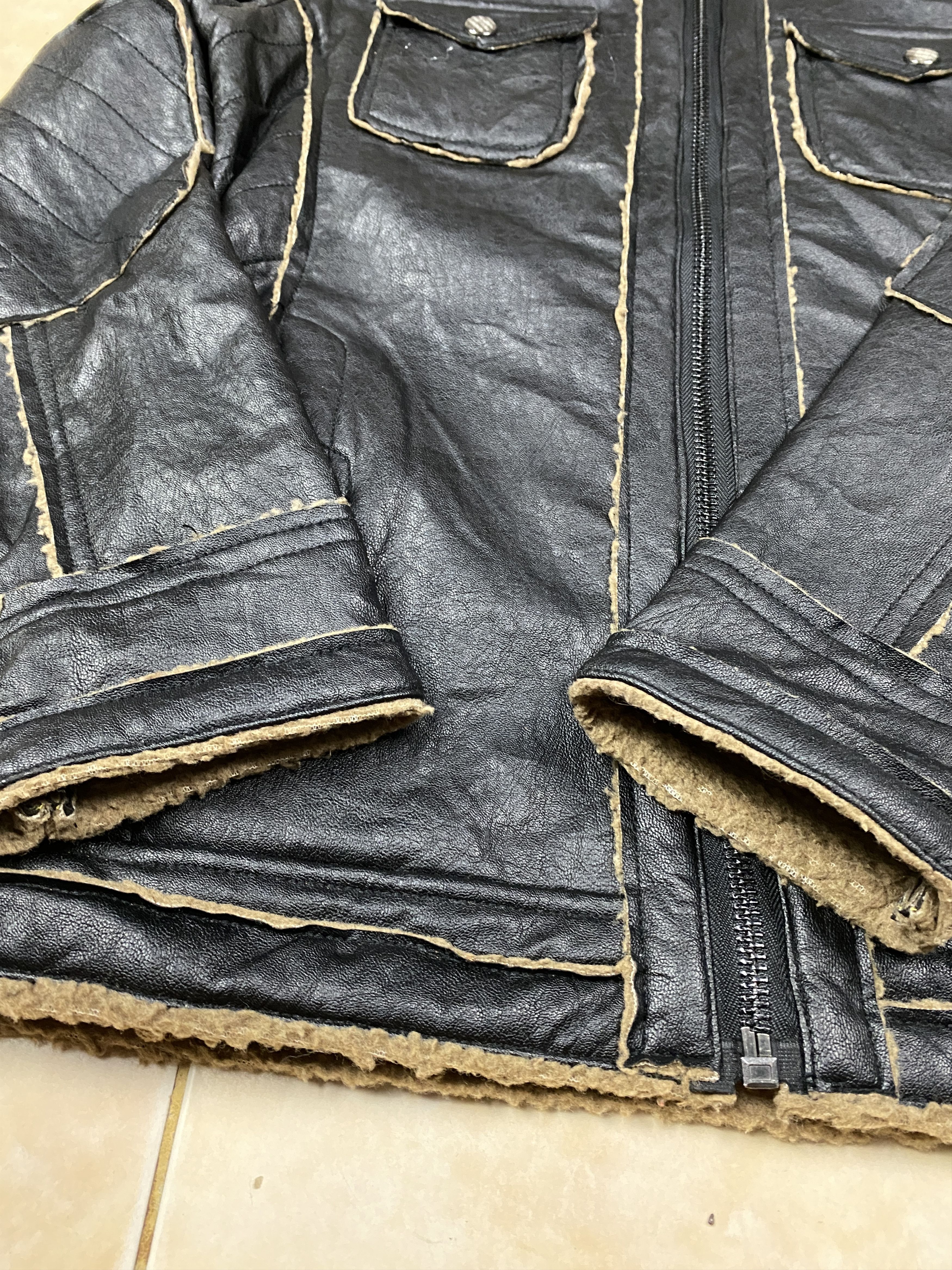 Vintage Vintage Leather Jacket Soft Skin Size US L / EU 52-54 / 3 - 7 Thumbnail