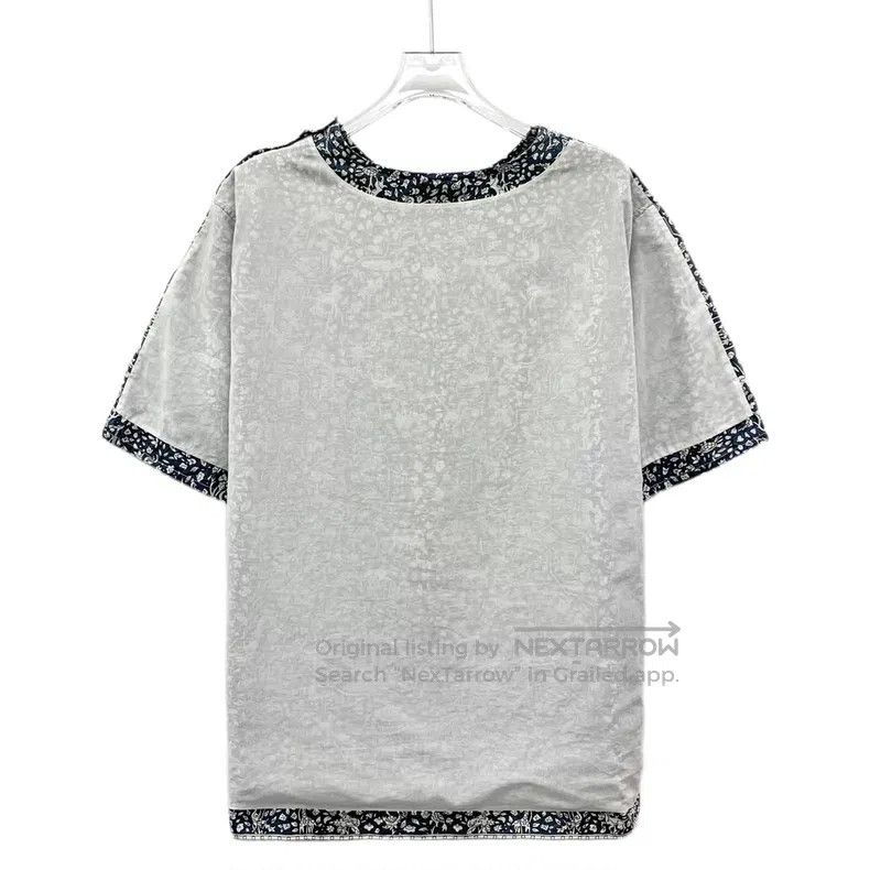 Hermes Hermes size 39 Colorful pattern printed cotton round neck s Size US XXS / EU 40 - 2 Thumbnail