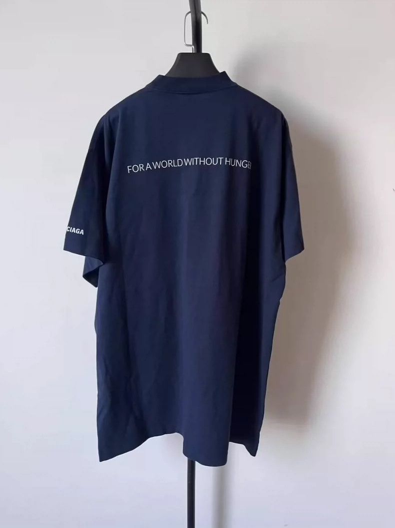 Balenciaga Balenciaga Letter Print Crew Neck Pullover Fitted Short Sl Size US M / EU 48-50 / 2 - 2 Thumbnail