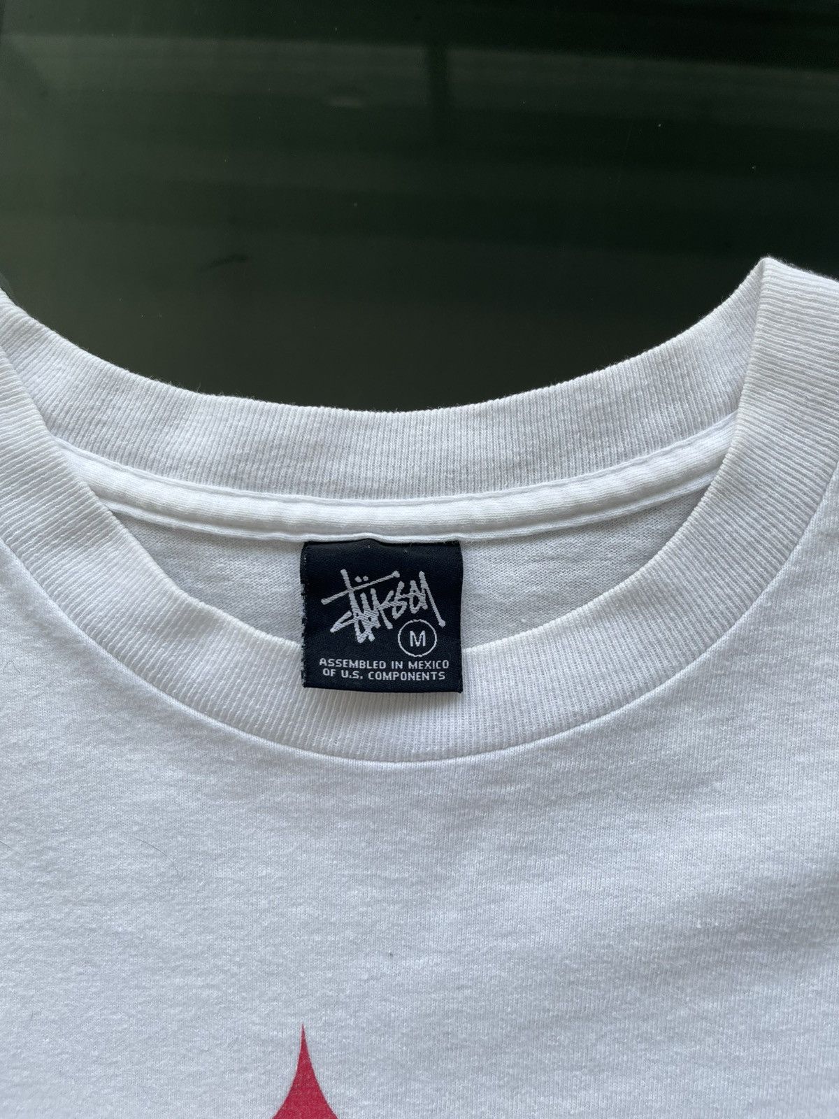 Stussy Vintage 2000s Stussy Old Gambler Dice T-Shirt White Size US M / EU 48-50 / 2 - 4 Thumbnail