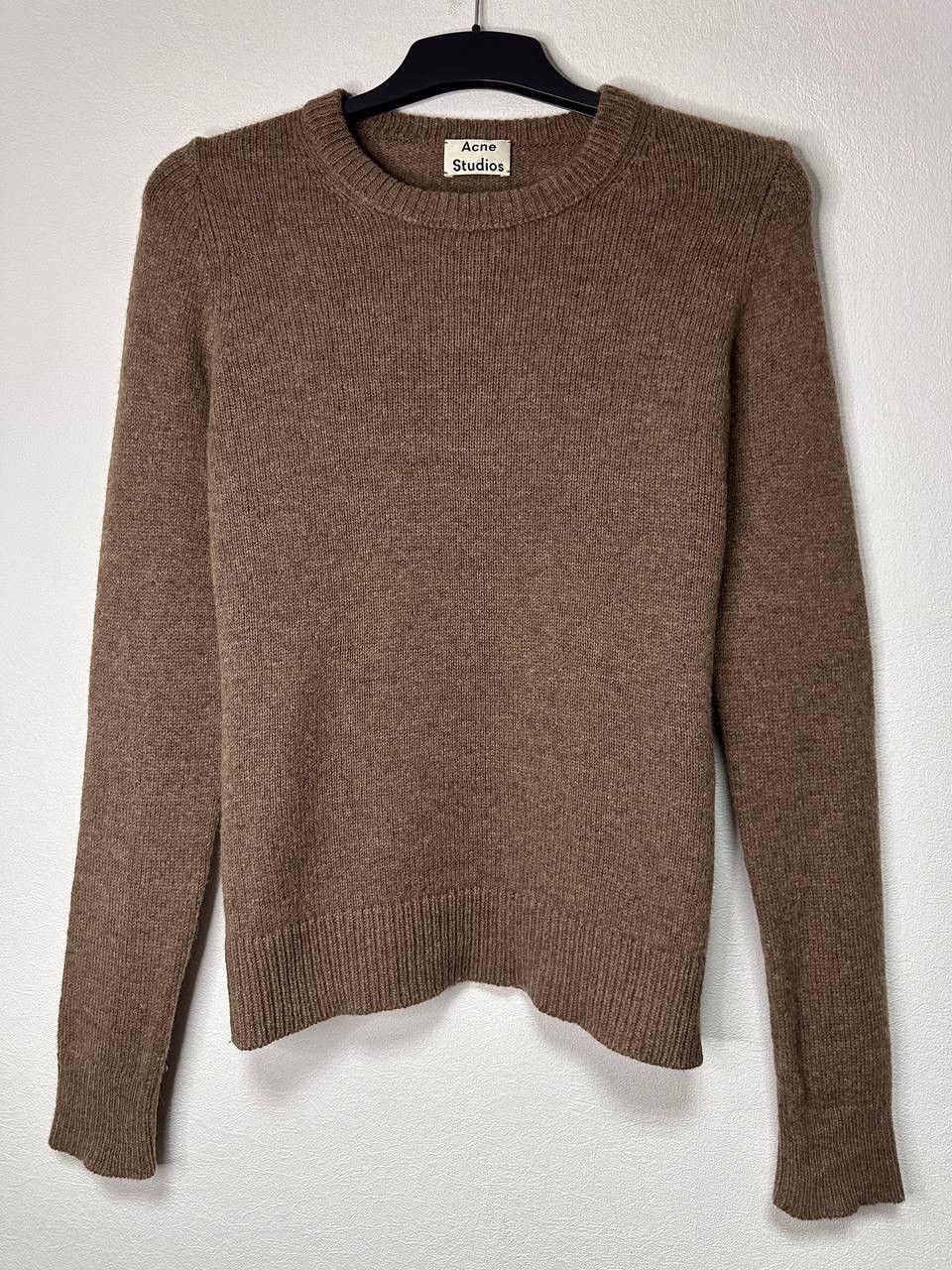 Acne Studios Acne Studios Kai Reverse PAW16 Wool Brown Knit Sweater Size US S / EU 44-46 / 1 - 2 Thumbnail