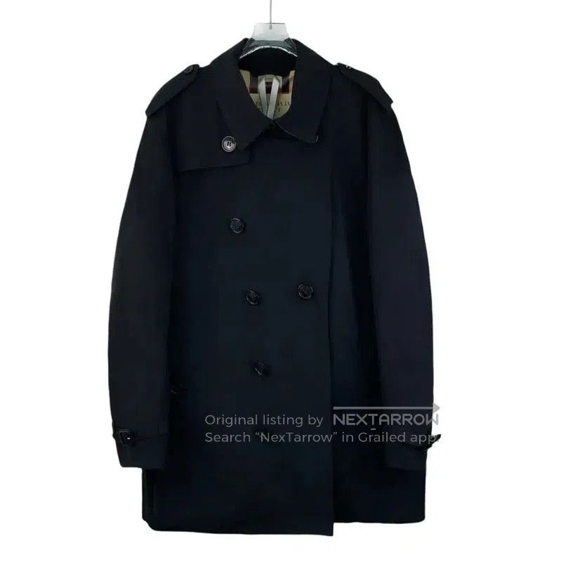 Burberry Burberry Women's Black Trench Coat Size XL. Size XL / US 12-14 / IT 48-50 - 1 Thumbnail