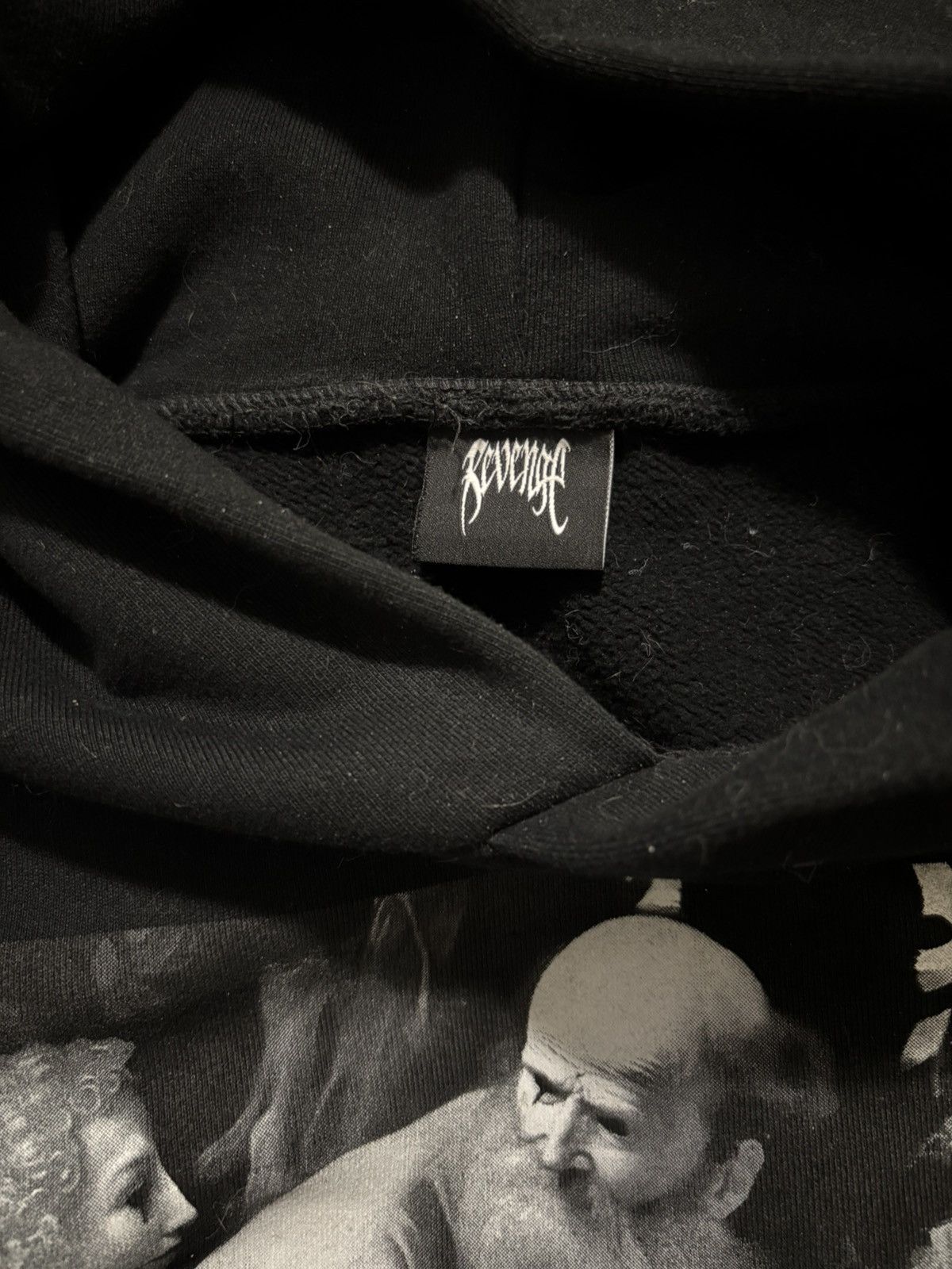 Revenge ISAAC HOODIE BLACK/GREY REVENGE Size US L / EU 52-54 / 3 - 5 Thumbnail