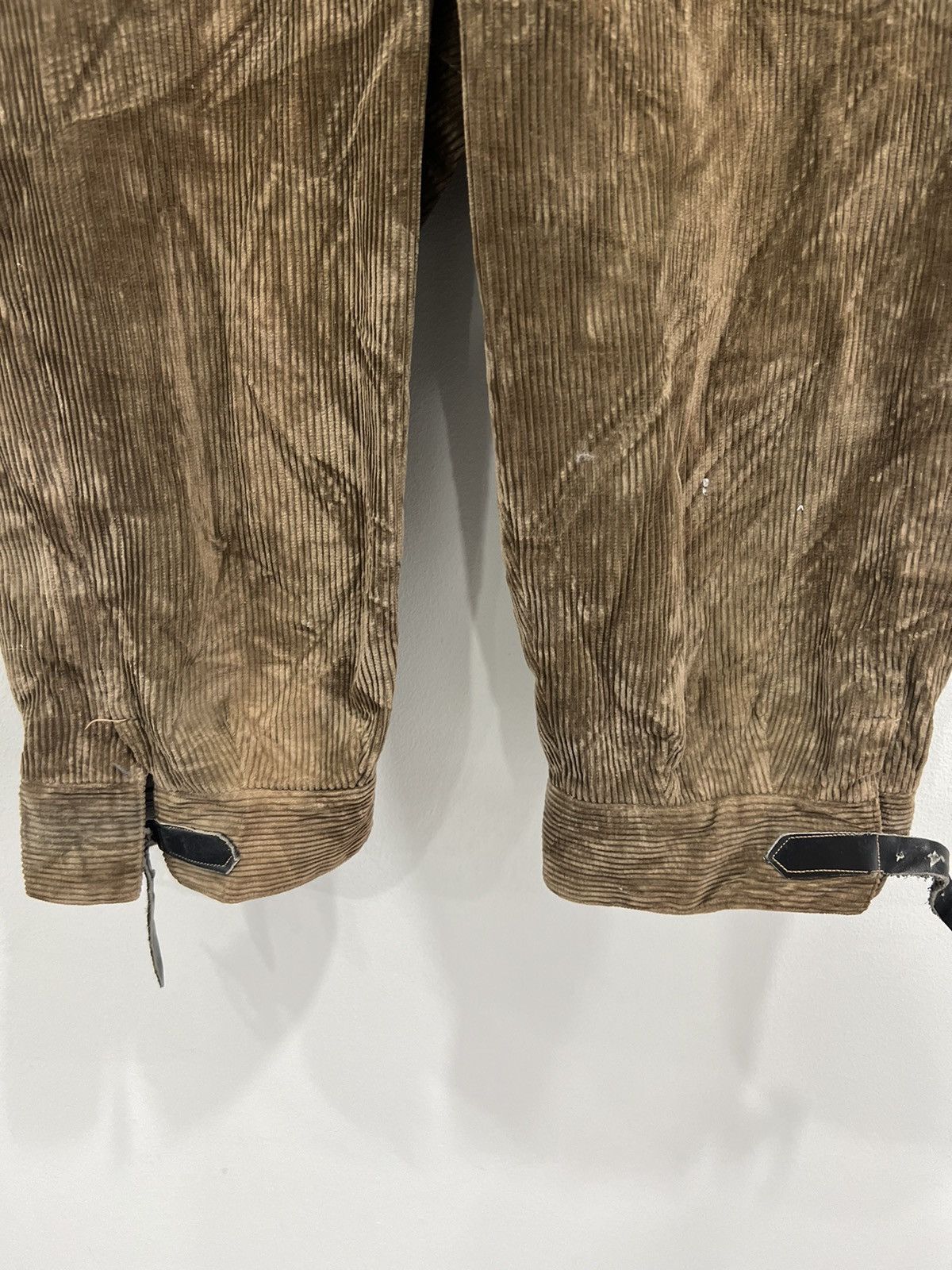 Vintage Vintage 60s Corduroy Obermeyer Brown Pants Cropped jodhpurs Size US 29 - 5 Thumbnail