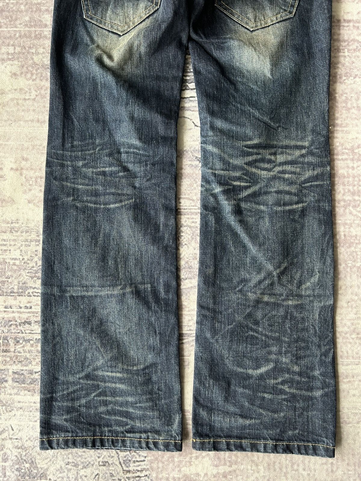 Le Grande Bleu (L.G.B.) Lolita Bondage Washed Jeans Size US 32 / EU 48 - 4 Thumbnail