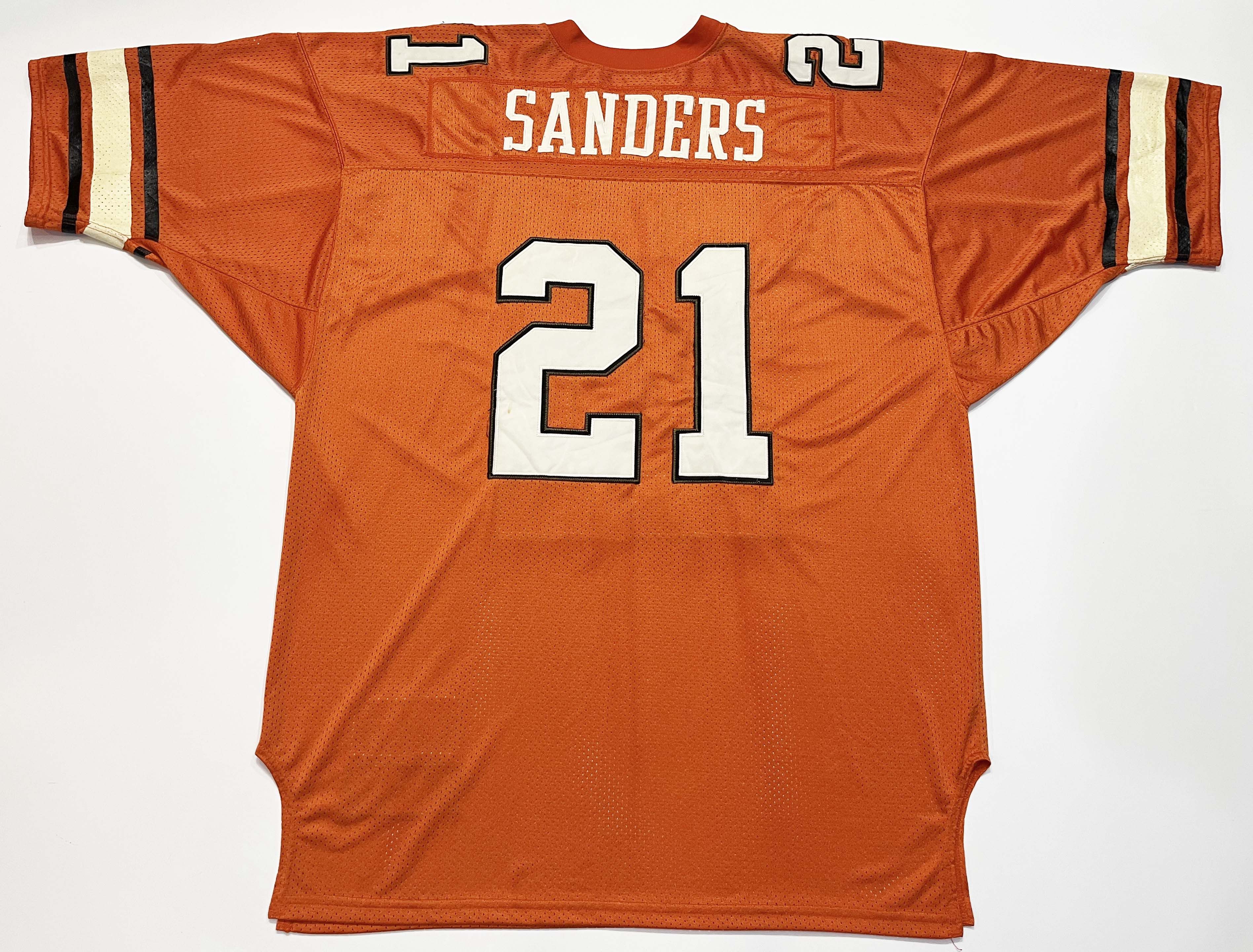 Russell Athletic Russell Collegiate Legends Oklahoma State SANDERS #21 Jersey Size US XL / EU 56 / 4 - 5 Thumbnail