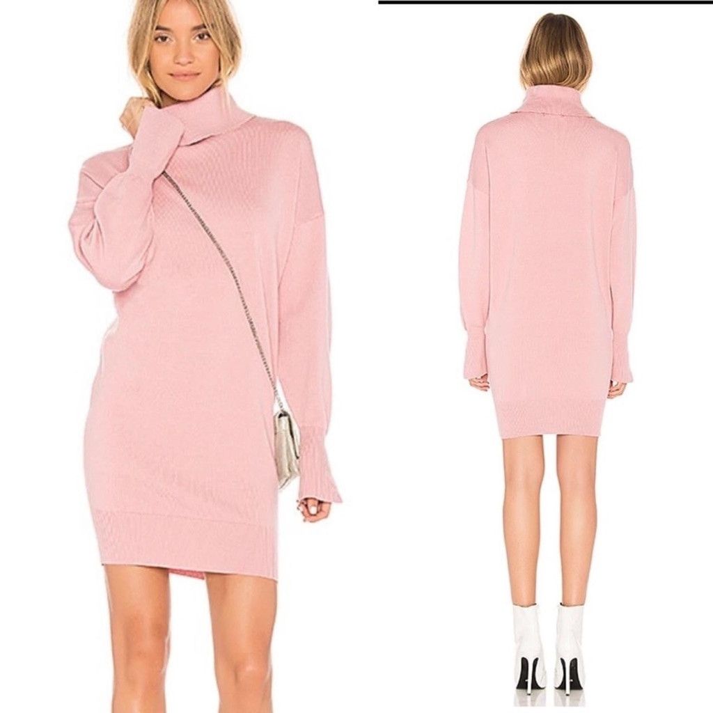 REVOLVE REVOLVE MAJORELLE Pink Sweater Dress XS - Cozy Chic Size XS / US 0-2 / IT 36-38 - 1 Thumbnail
