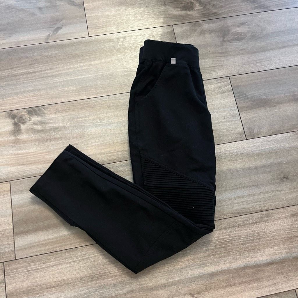 Ordinary Fits Figs Black Casual Scrub Pants Women XXS Bin L-113 Size 24" / US 00 / IT 34 - 1 Thumbnail