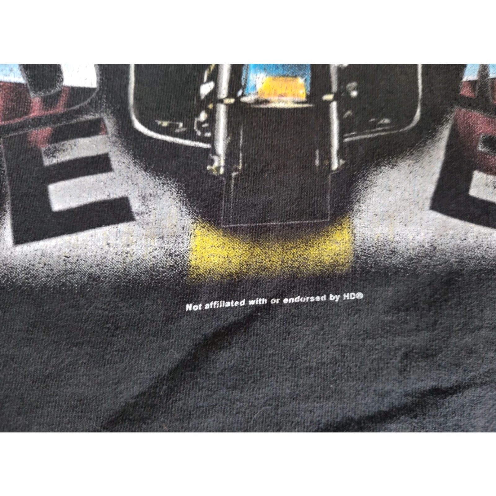 Delta VINTAGE Milwaukee 100th Anniversary Motorcycle Run T-Shirt XL Men Biker Graphic Print Distressed 90s Black Size US XL / EU 56 / 4 - 3 Thumbnail