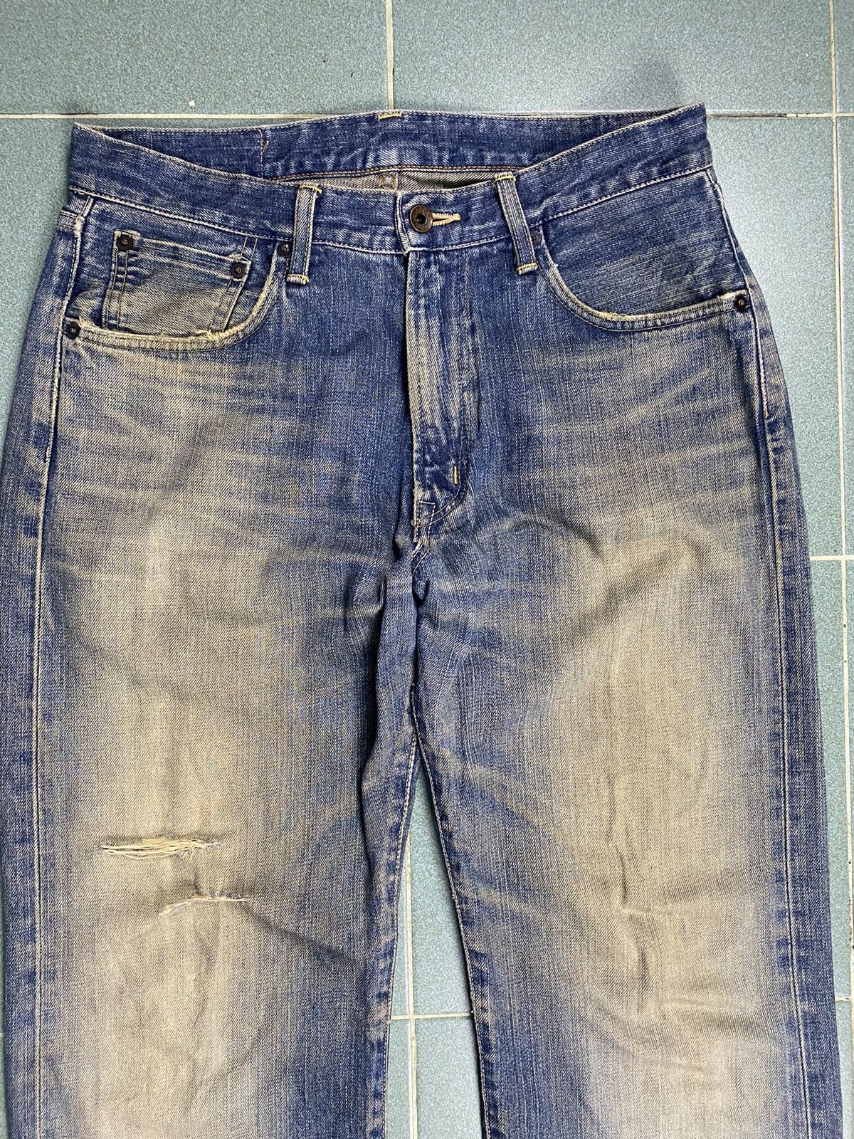 Edwin Edwin 505x 31x34 Selvedge Faded Jeans Size US 30 / EU 46 - 4 Thumbnail