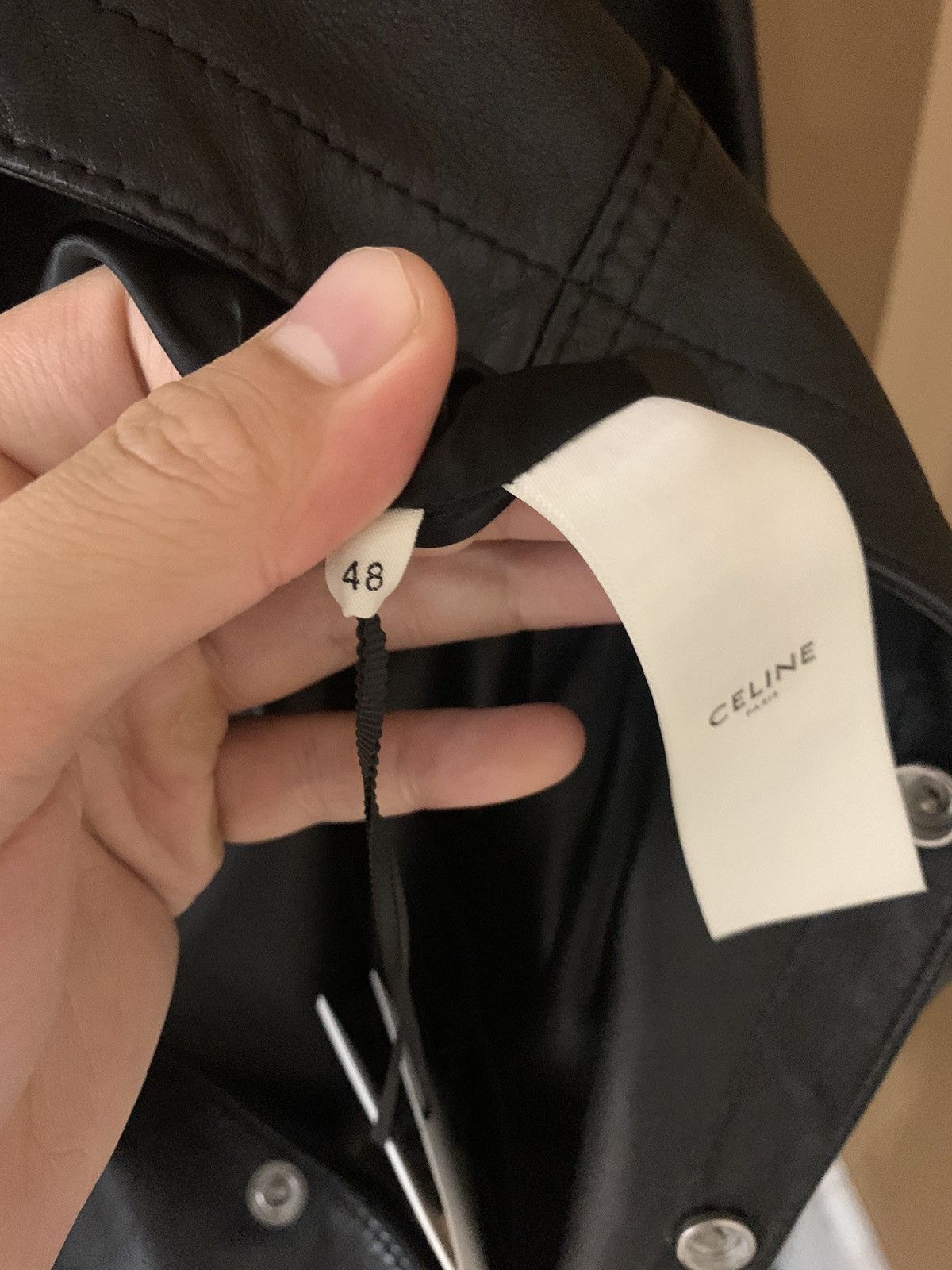 Celine Celine 2020FW Studded Lambskin safari jacket Size US M / EU 48-50 / 2 - 3 Thumbnail