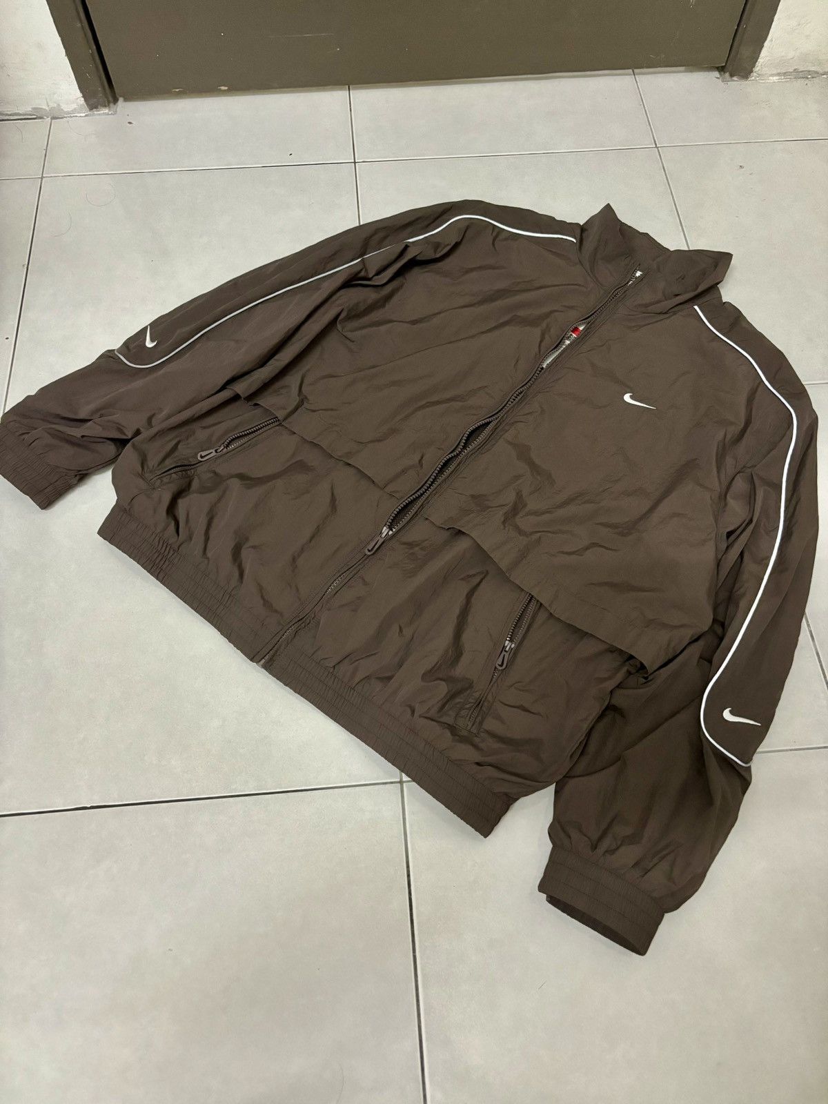Nike Nike Sportswear Solo Swoosh Men's Woven Track Jacket Size US L / EU 52-54 / 3 - 4 Thumbnail
