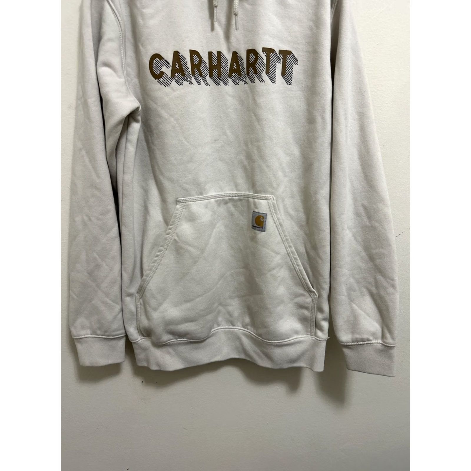 Carhartt Carhartt Rain Defender Hoodie Mens S White Pullover Size US S / EU 44-46 / 1 - 3 Thumbnail