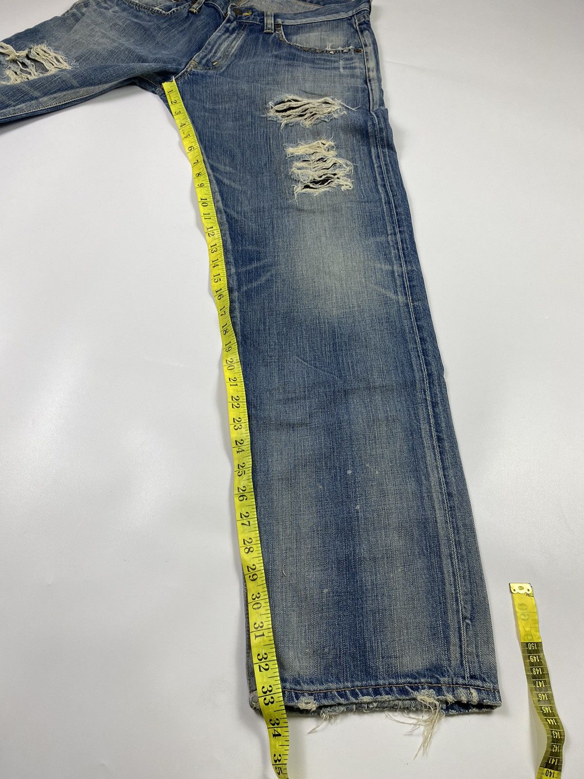 Edwin distressed studded jeans pant by edwin 503 Size US 33 - 8 Thumbnail