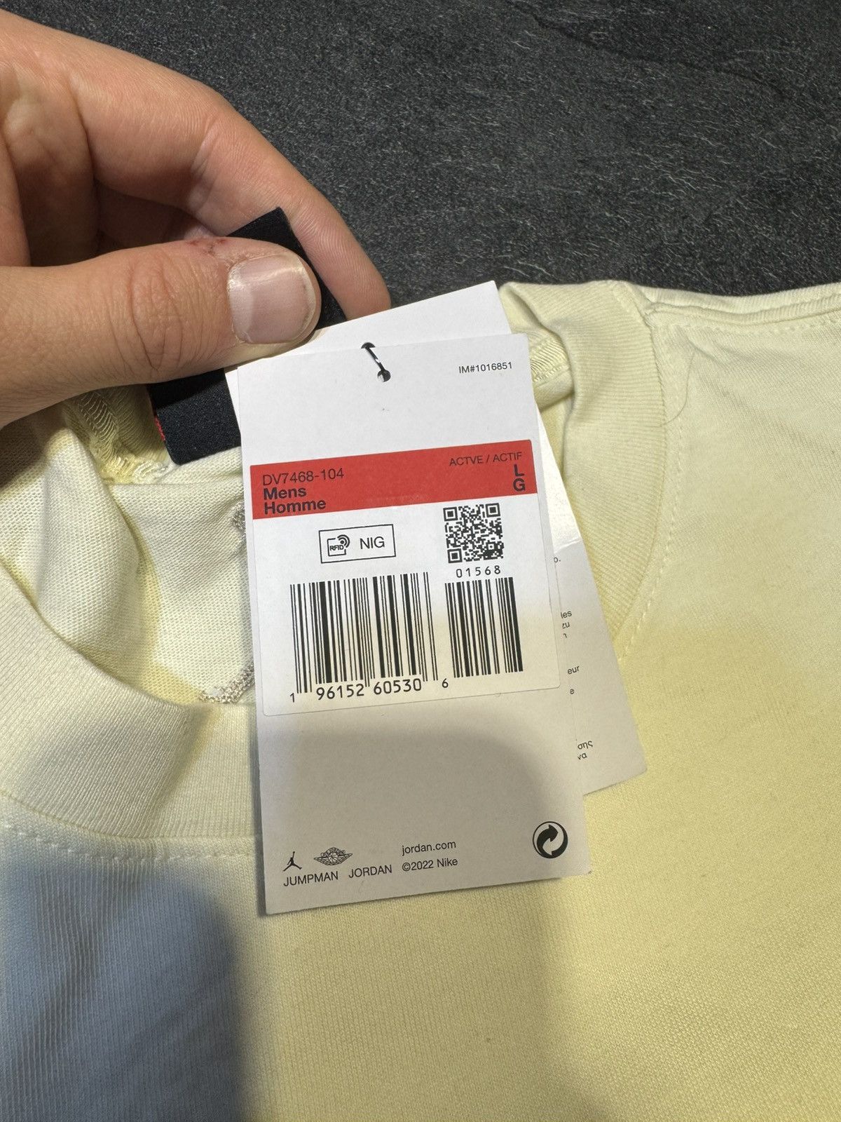 A Ma Maniere × Jordan Brand Rare A ma maniere x Air Jordan T-Shirt Size US L / EU 52-54 / 3 - 6 Thumbnail