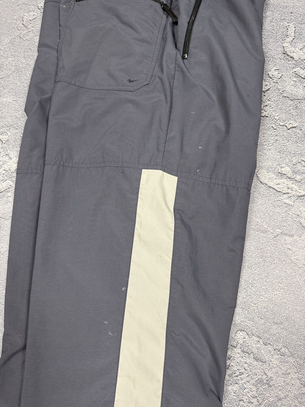 Nike × Vintage 00s Nike Vintage Pants Streetwear Logo Swoosh Rare Size US 36 / EU 52 - 9 Thumbnail