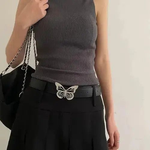Other Y2k Diamond Butterfly Belt Size ONE SIZE - 2 Thumbnail