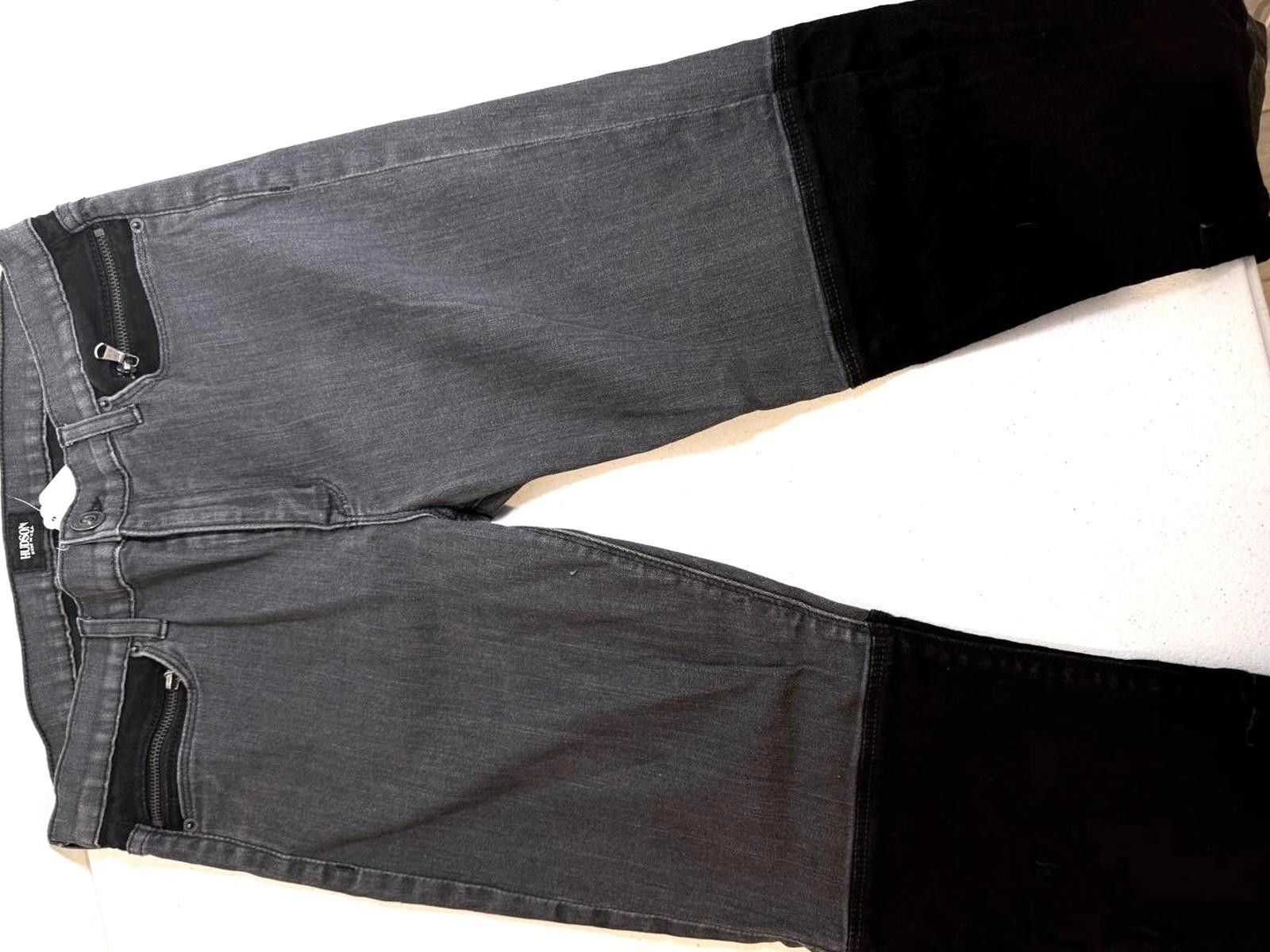 Hudson Hudson High-Rise Skinny Jeans with Paneled Design size 32 Size 32" / US 10 / IT 46 - 7 Thumbnail