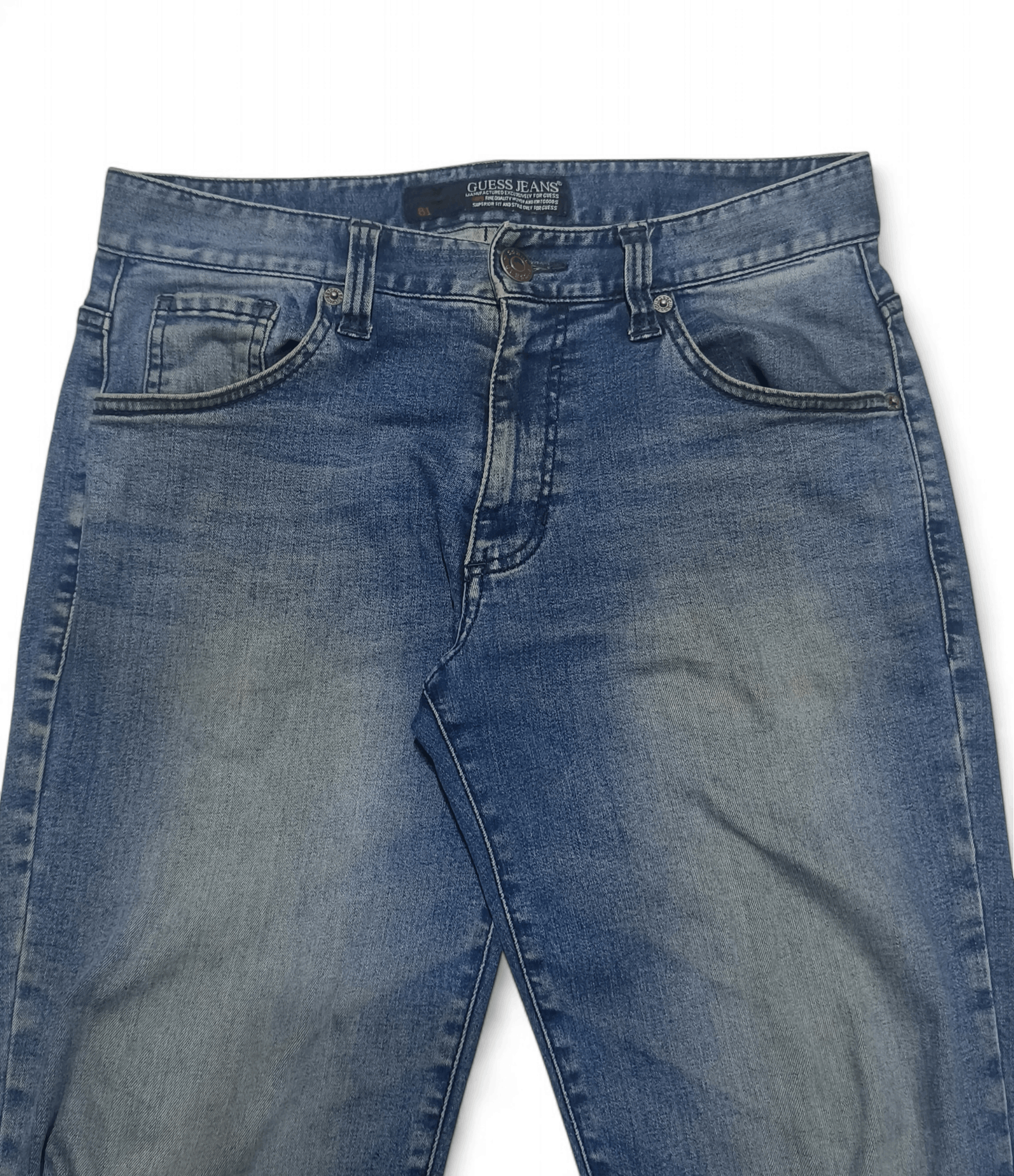 Guess Vintage 90s Y2K GUESS JEANS Los Angeles Jeans Denim Pants Size US 31 - 3 Thumbnail