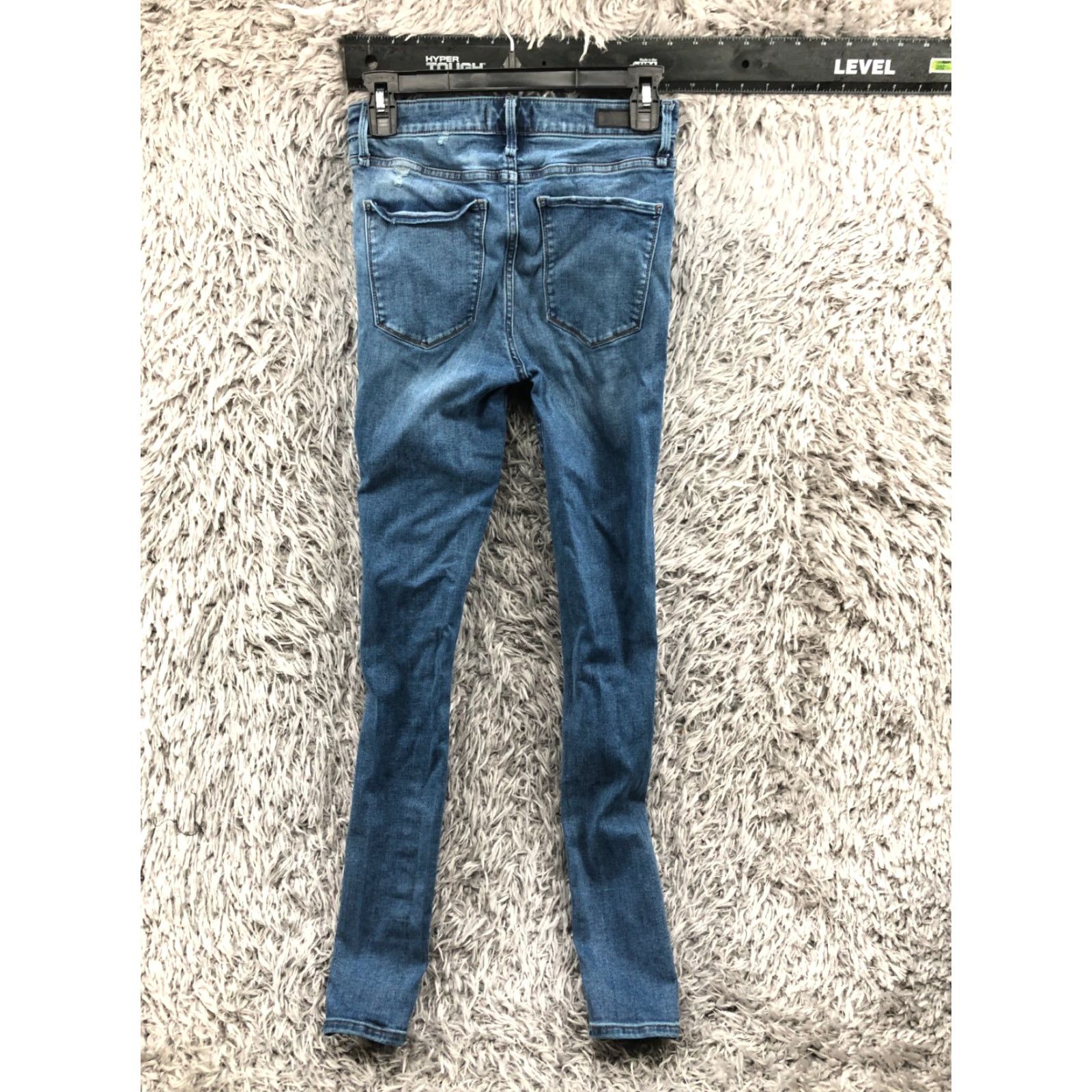 Abercrombie & Fitch Abercrombie & Fitch Simone High Rise Skinny Jeans Womens Blue Size 2 Long Size 26" / US 2 / IT 38 - 7 Thumbnail