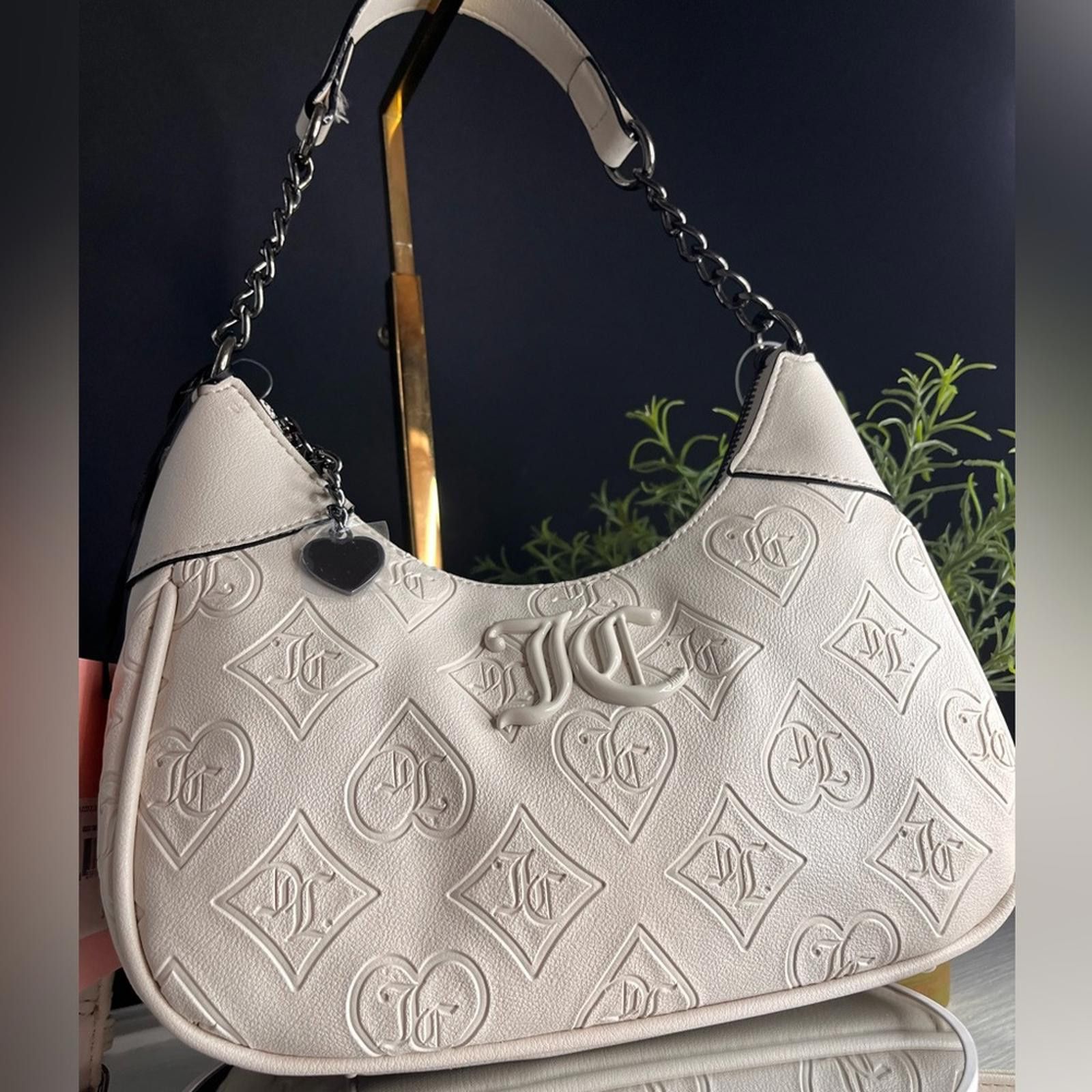 Juicy Couture Juicy Couture Good Times Shoulder Bag Crystal Hobo Purse NWT Size ONE SIZE - 2 Thumbnail