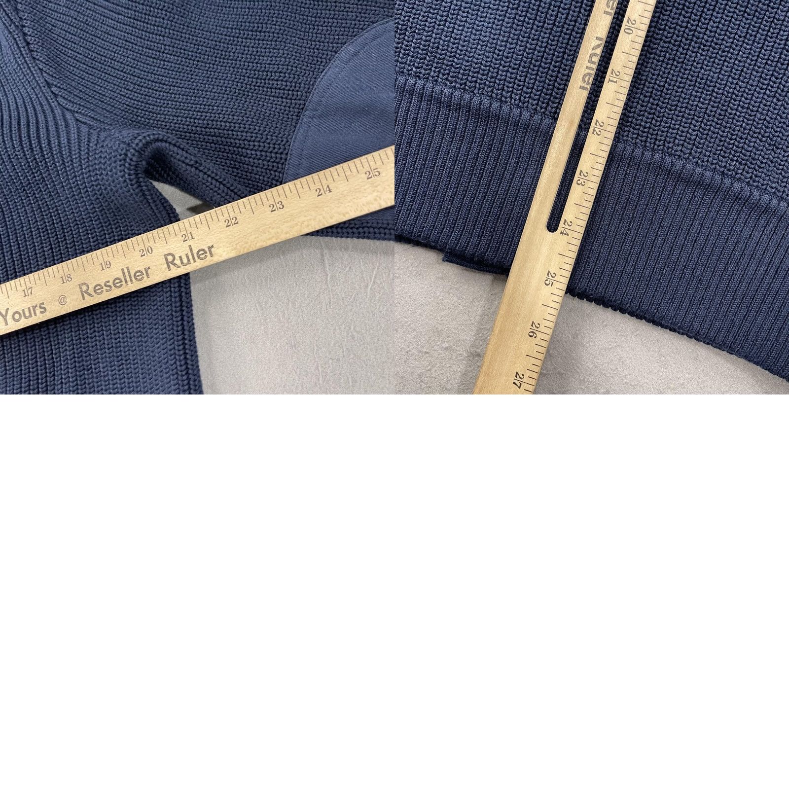 Rag & Bone VINTAGE Rag & Bone Sweater Mens S Blue Snap Button Bomber Knit Cardigan Grandpa Size US S / EU 44-46 / 1 - 8 Thumbnail