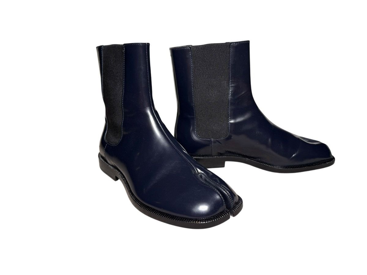 Maison Margiela Maison Margiela Patent Leather Tabi Ankle Boot Size US 5 / IT 35 - 3 Thumbnail