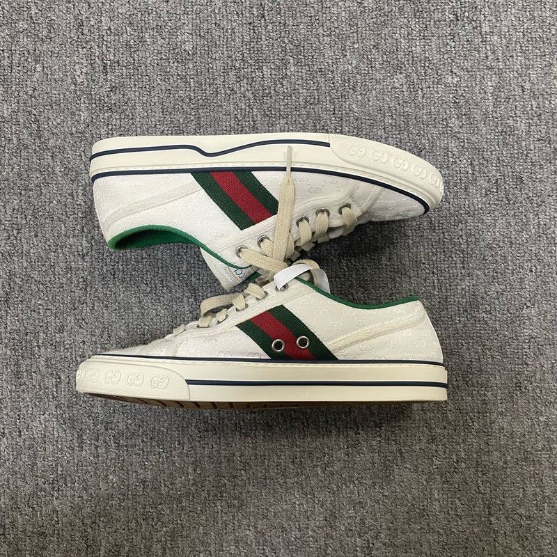 Gucci Gucci Tennis 1977 Retro Low-Top Sneakers - Size US 7.5 / EU 40-41 - 6 Thumbnail