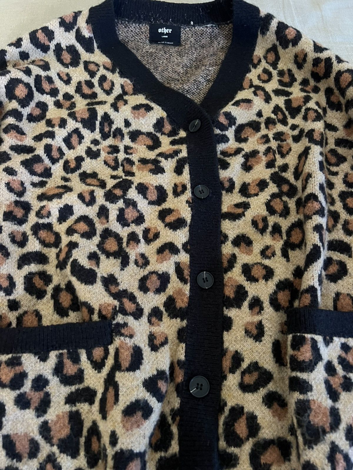 Other UK Other UK Leopard Cardigan - SOLD OUT Size US L / EU 52-54 / 3 - 5 Thumbnail