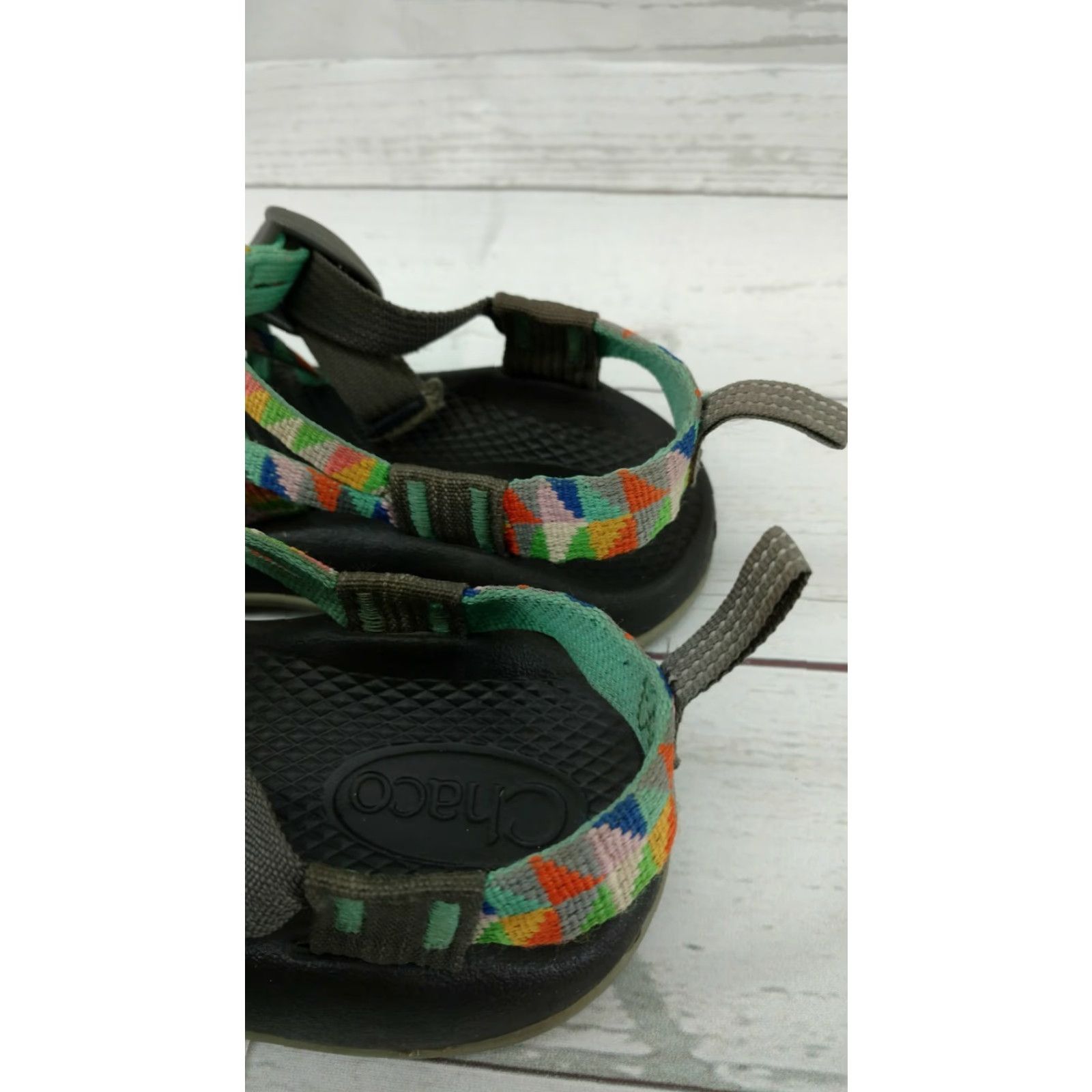 Chaco Chaco ZX/1 Classic Womens Sport Sandals Sz 2 Hiking Trail Water Outdoor Green Size US 4.5 / IT 34.5 - 6 Thumbnail